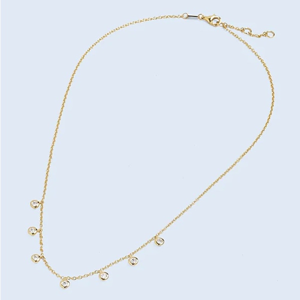 MADEWELL- Demi-Fine Bezel Set Station
Necklace